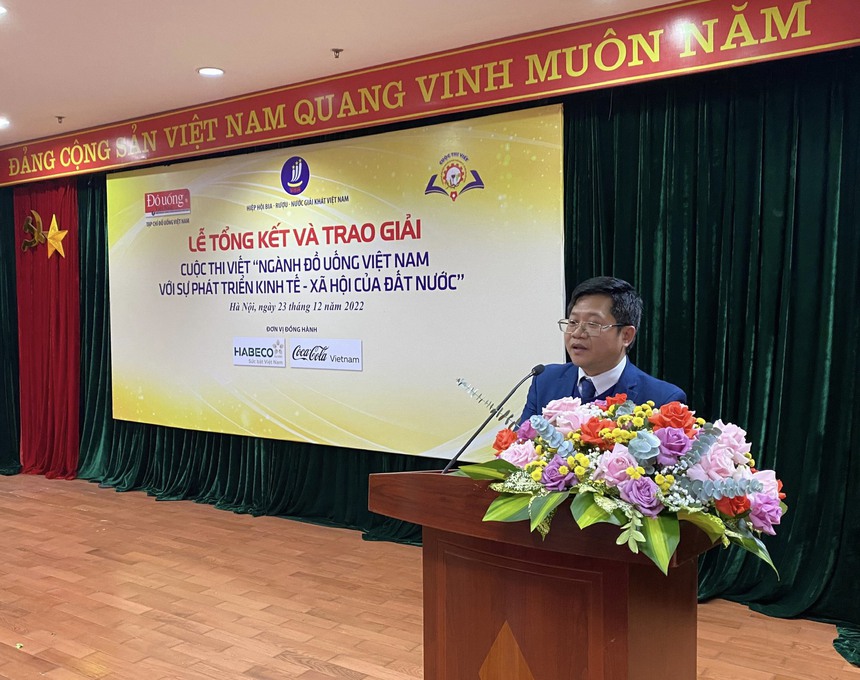 Trao giải Cuộc thi viết "Ngành Đồ uống Việt Nam với sự phát triển kinh tế - xã hội của đất nước" - Ảnh 1.