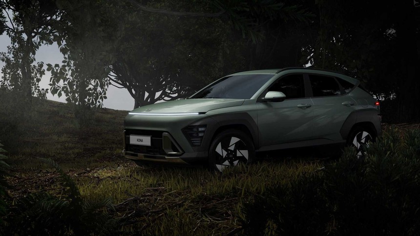 Hyundai Kona N-Line lộ diện: Ghế da lộn, cản trước hầm hố như siêu SUV Urus - Ảnh 5.