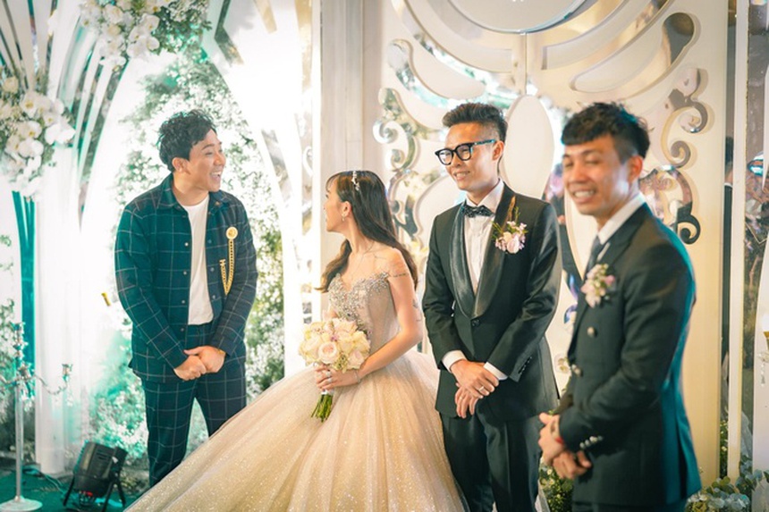 Trấn Thành - MC 'cầm trịch' những đám cưới khủng của Vbiz - Ảnh 1.