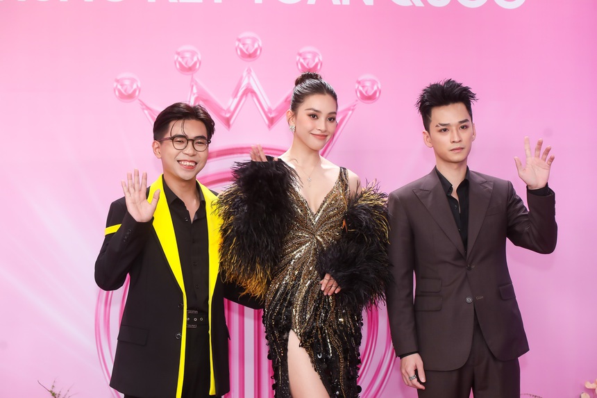 Thảm đỏ chung kết Hoa hậu Việt Nam: Đỗ Hà sang chảnh, Đoàn Thiên Ân - Lương Thuỳ Linh cùng dàn mỹ nhân cực 'chặt chém' - Ảnh 16.