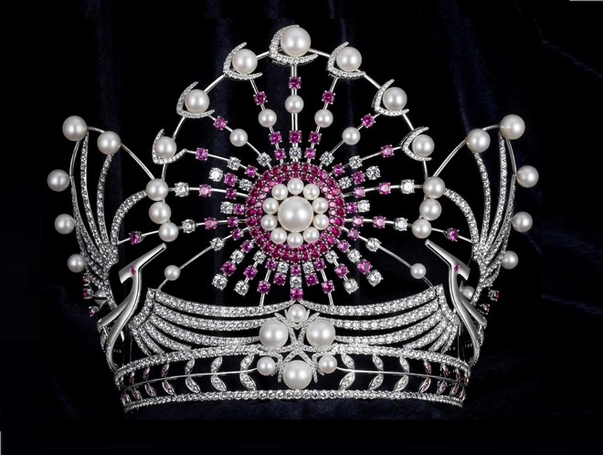 54 viên ngọc trai được đính trên vương miện của Tân Hoa hậu Việt Nam 2022 - Ảnh 1.