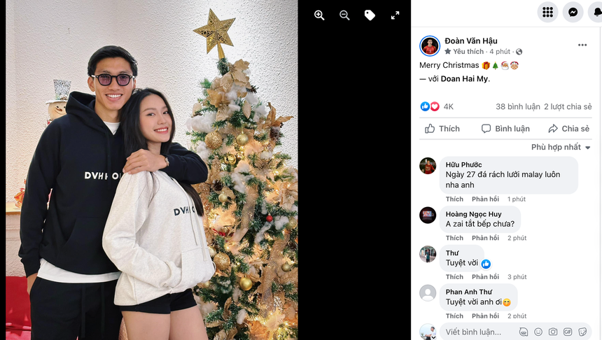 AFF Cup, AFF Cup 2022, Đoàn Văn Hậu, Văn Hậu, Doãn Hải My, Văn Hậu Hải My, Đoàn Văn Hậu Doãn Hải My