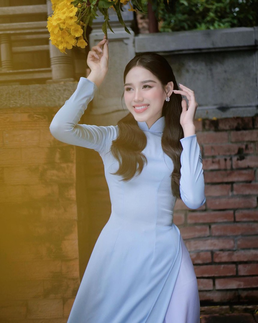 Ngắm sao Việt diện áo dài, chị em có ngay gợi ý tương tự để xúng xính Tết này  - Ảnh 7.