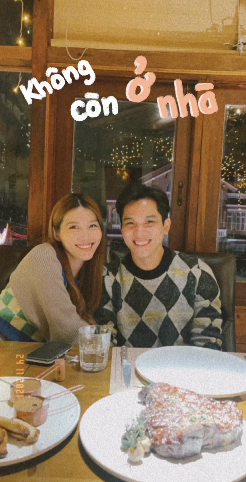 Á hậu Quỳnh Châu chính thức công khai bạn trai ngay Giáng sinh, 'tổ hợp visual' thế nào mà gây sốt? - Ảnh 2. Á hậu Quỳnh Châu chính thức công khai bạn trai ngay Giáng sinh, 'tổ hợp visual' thế nào mà gây sốt? - Ảnh 2.