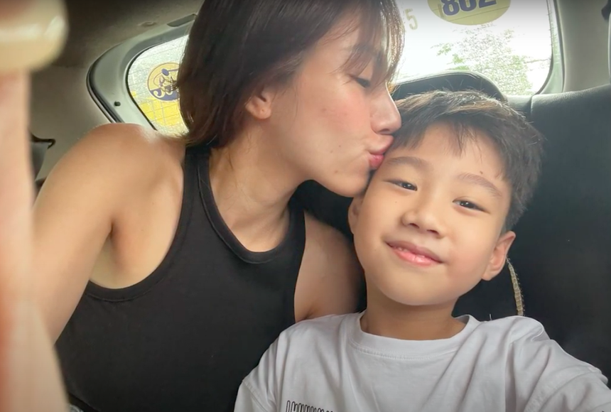 Tập 3 'Là Nhà': GiGi Hương Giang bật khóc khi kể về con trai 8 tuổi - Ảnh 3. Tập 3 'Là Nhà': GiGi Hương Giang bật khóc khi kể về con trai 8 tuổi - Ảnh 3.