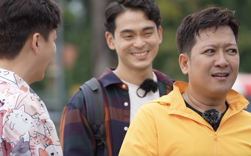 Ngô Kiến Huy phun nước vào mặt Trường Giang, lí do là gì? - Ảnh 4. Ngô Kiến Huy phun nước vào mặt Trường Giang, lí do là gì? - Ảnh 4.