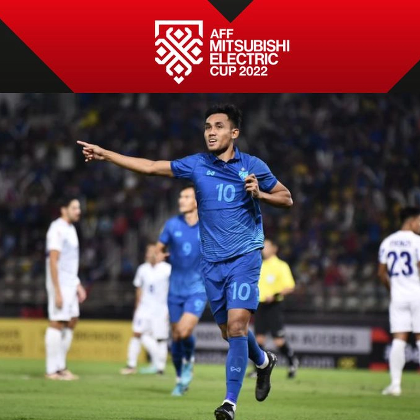 Bảng A AFF Cup 2022: Thái Lan – Philippines: 4-0: Dangda xứng danh "Voi đầu đàn" - Ảnh 1.