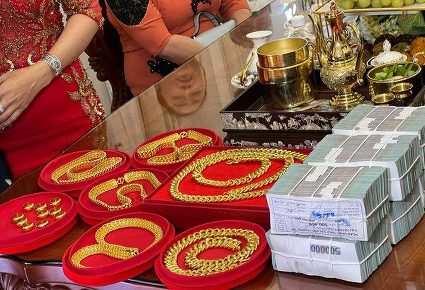 Điểm mặt những đám cưới gây chú ý năm 2022: Xu hướng cưới cổ tích lung linh, có đám chi cả triệu đô - Ảnh 5.