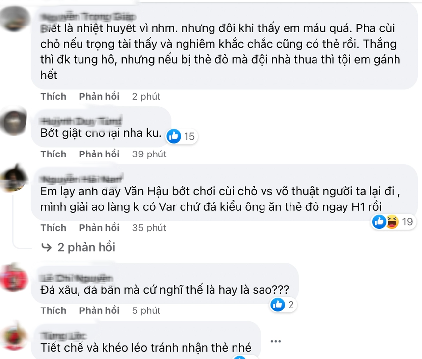 Bị chỉ trích vì lối đá bạo lực, Đoàn Văn Hậu: "Bóng đá thời các chuyên gia" - Ảnh 2.