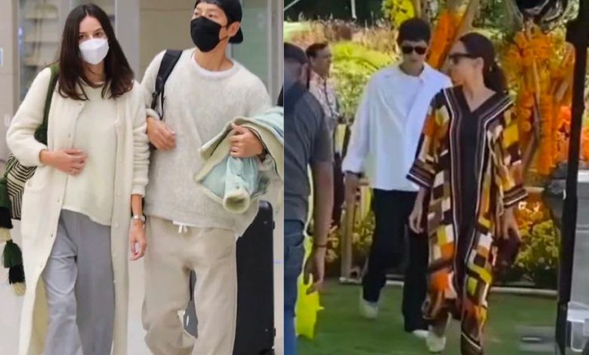 Phát hiện nhẫn kim cương trên tay bạn gái, Song Joong Ki tái hôn?  - Ảnh 1.