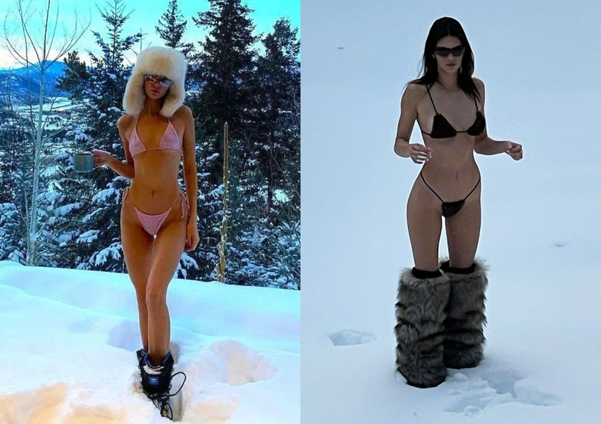 Mặc bikini giữa trời rét như cắt thịt, lẽ nào dàn Hoa - Á hậu này đang 'đánh đu' theo team 'It Girls' quốc tế? - Ảnh 6. Mặc bikini giữa trời rét như cắt thịt, lẽ nào dàn Hoa - Á hậu này đang 'đánh đu' theo team 'It Girls' quốc tế? - Ảnh 6.