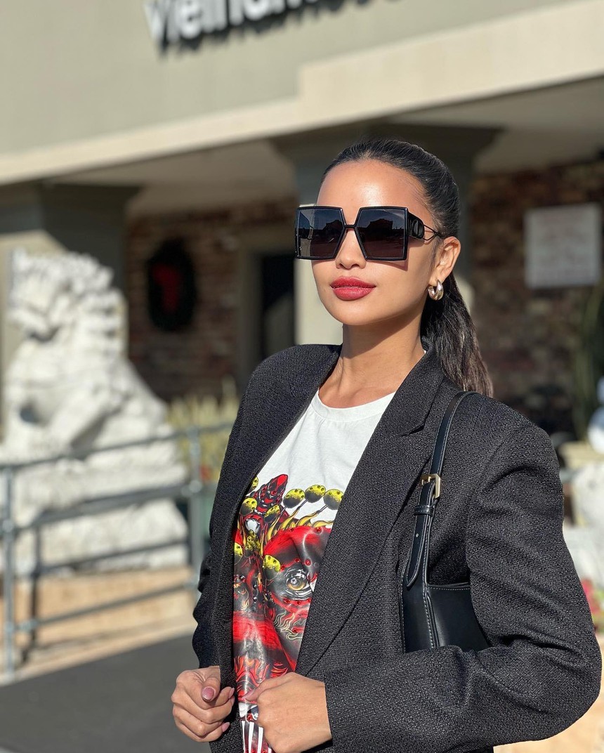 Hoa hậu Ngọc Châu vừa đặt chân đến Mỹ đã bị chê 'xu', 'cần tiết chế' - Ảnh 3. Hoa hậu Ngọc Châu vừa đặt chân đến Mỹ đã bị chê 'xu', 'cần tiết chế' - Ảnh 3.