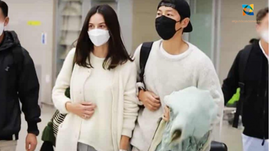 Phản ứng của dân tình khi dấy lên tin bạn gái của Song Joong Ki đã có con cách đây 10 năm - Ảnh 1.