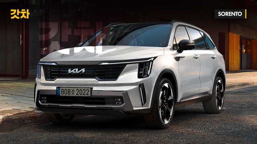 Kia Sorento đổi thiết kế mới, ra mắt năm sau đón đầu Santa Fe cũng sắp nâng cấp lớn - Ảnh 2. Kia Sorento đổi thiết kế mới, ra mắt năm sau đón đầu Santa Fe cũng sắp nâng cấp lớn - Ảnh 2.
