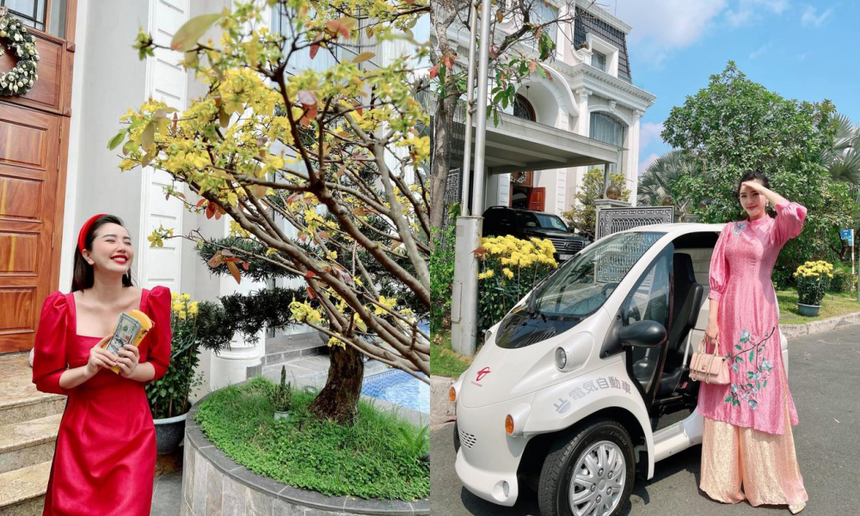 Cơ ngơi nhà chồng Bảo Thy: Biệt thự 2 mặt tiền, đến mùa lễ hội là gây choáng bởi 1 điều - Ảnh 11. Cơ ngơi nhà chồng Bảo Thy: Biệt thự 2 mặt tiền, đến mùa lễ hội là gây choáng bởi 1 điều - Ảnh 11.