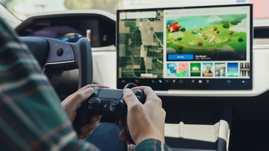 Các hãng công nghệ đua nhau phát triển game trên xe điện - Ảnh 2.