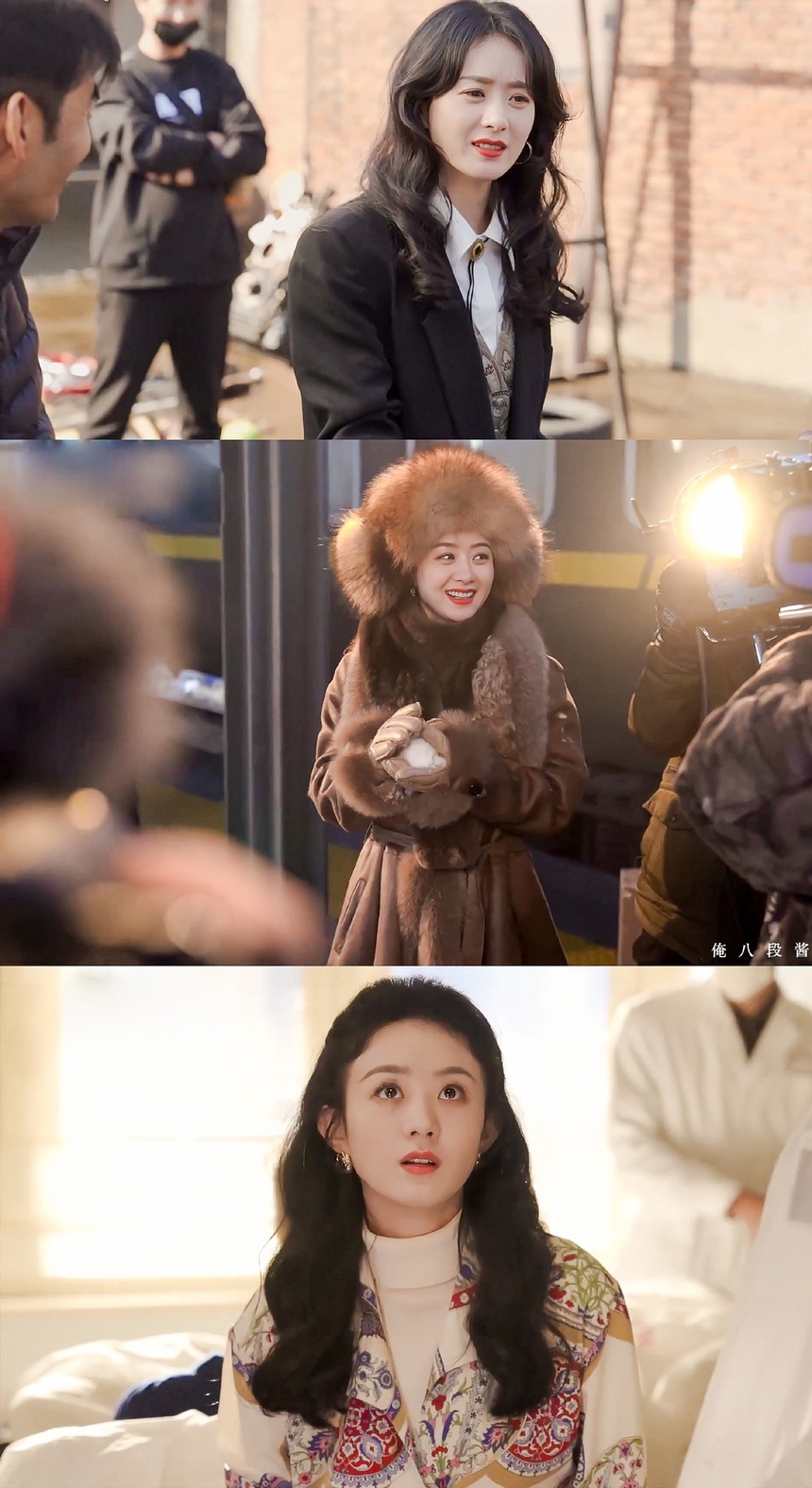 Nhan sắc trái ngược của Triệu Lệ Dĩnh - Phùng Thiệu Phong ở phim mới: Người lên hương, người già như bố nữ chính - Ảnh 2.