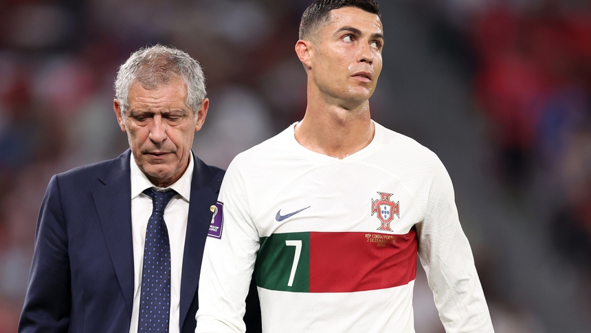 Ronaldo phủ nhận việc xúc phạm HLV Fernando Santos