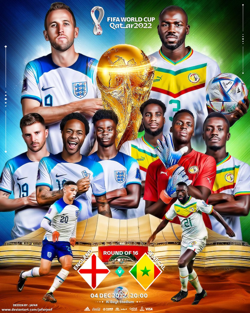 Dự đoán có thưởng World Cup 2022 vòng 16 đội: Trận Anh - Senegal - Ảnh 1.