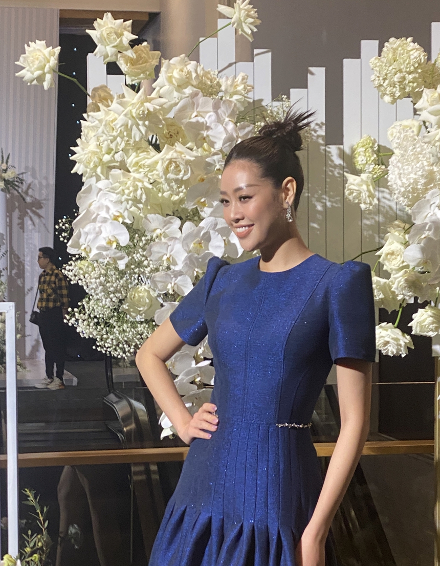 Khánh Vân, Lệ Hằng và dàn mỹ nhân đọ sắc trong hôn lễ của Á hậu Thuỳ Dung cùng chồng doanh nhân  - Ảnh 2.