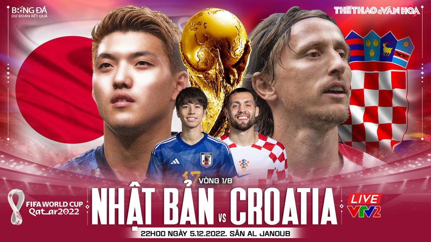Nhận định bóng đá Nhật Bản vs Croatia 22h00 ngày 5/12, WC 2022 vòng 1/8 - Ảnh 2. Nhận định bóng đá Nhật Bản vs Croatia 22h00 ngày 5/12, WC 2022 vòng 1/8 - Ảnh 2.