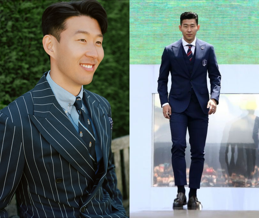 Son Heung Min: Lên bìa tạp chí như... đi chợ, được từ Calvin Klein tới Burberry "giành giật" - Ảnh 7.