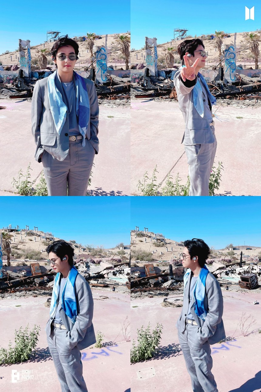 Big Hit tung ảnh cực phẩm mừng sinh nhật V BTS 27 tuổi - Ảnh 6.