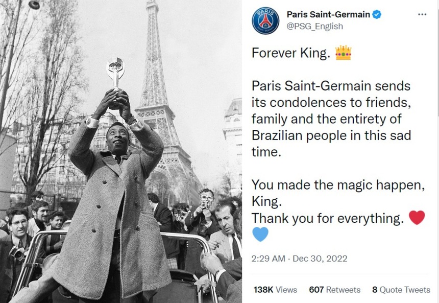 Neymar, Ronaldo và Mbappe nói lời tri ân với Pele - Ảnh 7.