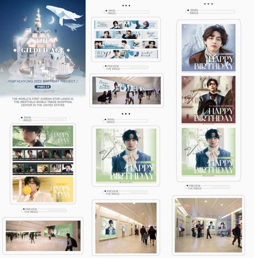 V BTS là người nổi tiếng đầu tiên có quảng cáo sinh nhật ở trung tâm giao thông Oculus New York - Ảnh 5.