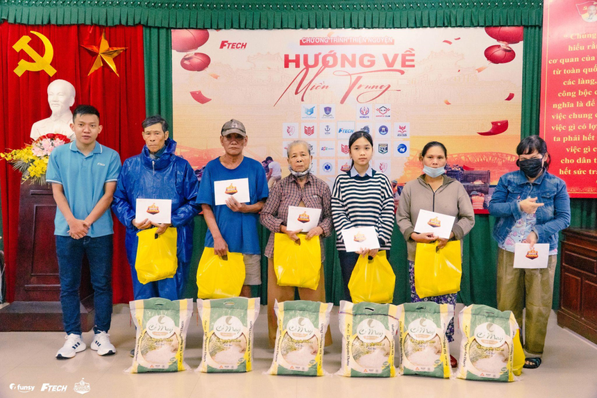 Funzy eSports Campus triển khai dự án thiện nguyện Hướng Về Miền Trung - Ảnh 4. Funzy eSports Campus triển khai dự án thiện nguyện Hướng Về Miền Trung - Ảnh 4.