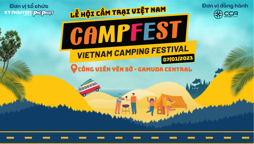 Cắm trại trước thềm Gala Car Choice Awards 2022: Nhiều bán tải, nhà di động tham dự - Ảnh 2.