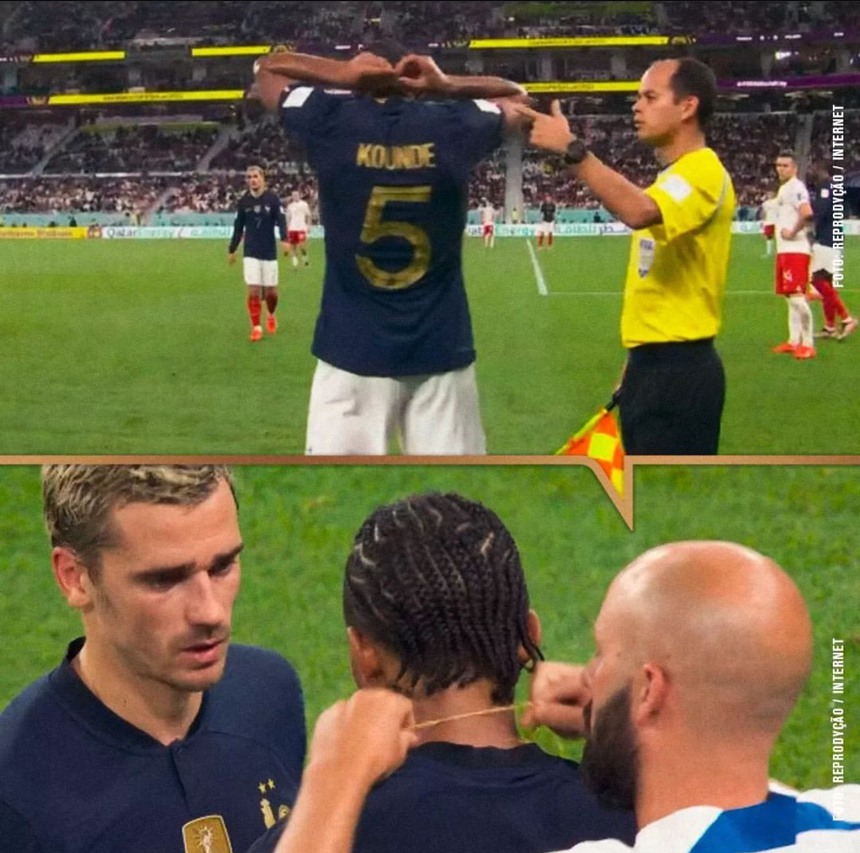 Jules Kounde đối mặt án phạt vì đeo dây chuyền đá bóng - Ảnh 6.