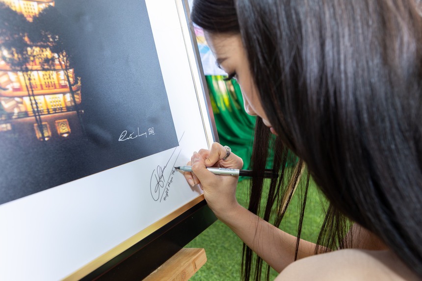 Hoa hậu Siêu quốc gia Lalela Mswane thiện nguyện ở Lâm Đồng - Ảnh 4.