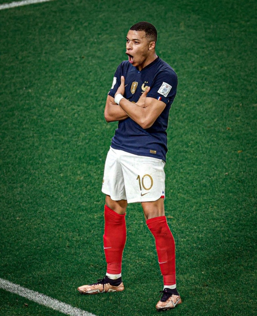 Mbappe vươn lên dẫn đầu BXH Vua phá lưới World Cup 2022 - Ảnh 3.
