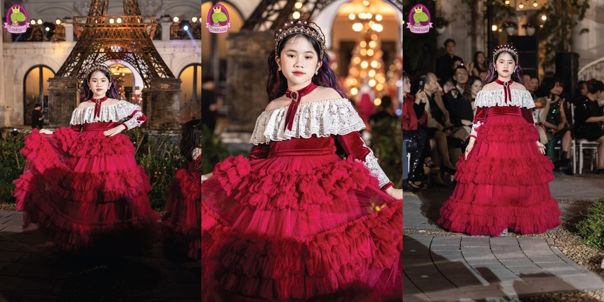 Đêm diễn "cổ tích" của thương hiệu thiết kế váy công chúa Ó Princess - Ảnh 1.