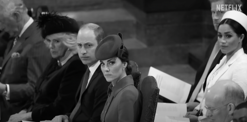 Ý đồ của Harry và Meghan khi sử dụng hình ảnh vợ chồng anh trai trong trailer mới khiến bạn bè “phát ốm”, William sẵn sàng phản pháo  - Ảnh 1.