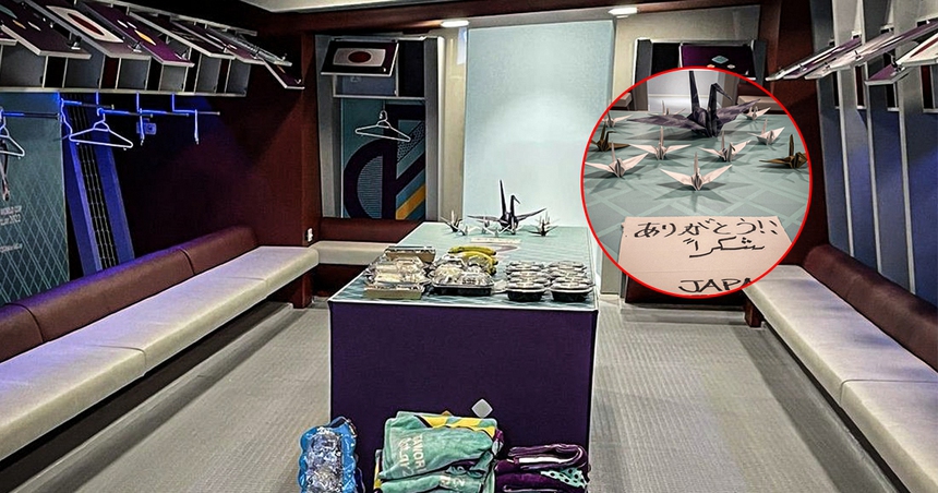 Thư Qatar: Origami thay lời từ biệt - Ảnh 1.