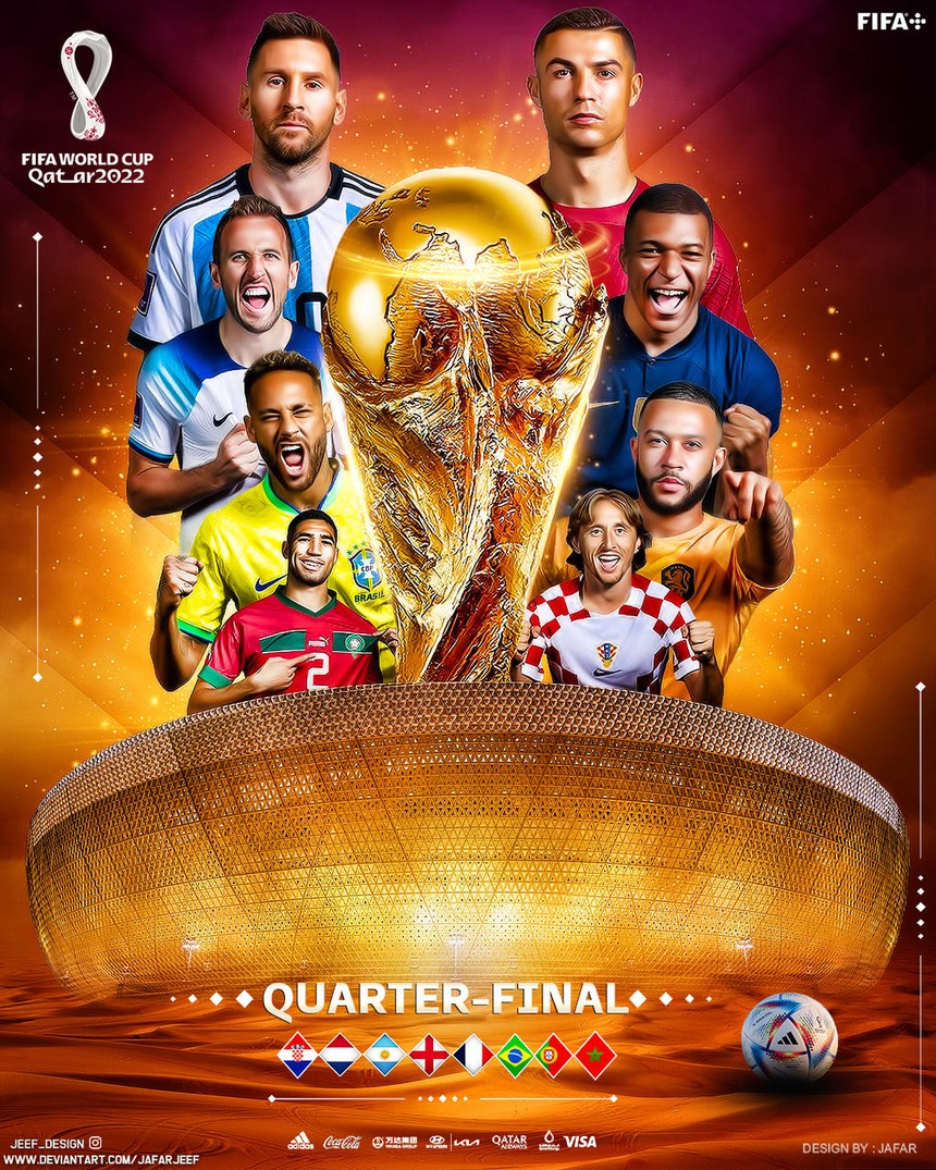 Tứ kết World Cup 2022: Ly cocktail thượng hạng - Ảnh 1.