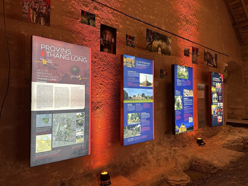 Quảng bá di sản Hoàng thành Thăng Long tại Provins (Pháp) - Ảnh 1.