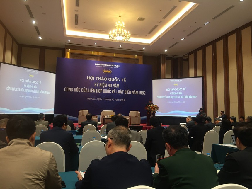 Hội thảo quốc tế kỷ niệm 40 năm Công ước của Liên hợp quốc về Luật Biển năm 1982 - Ảnh 1.