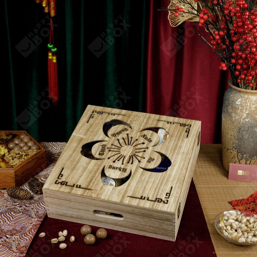 Quà Tết Cao cấp 2023 chọn Happybox đơn vị cung cấp quà tết uy tín hàng đầu - Ảnh 1.