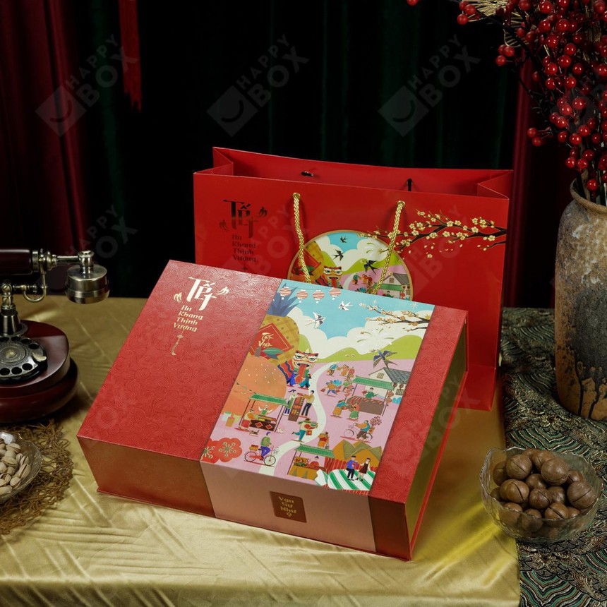 Quà Tết Cao cấp 2023 chọn Happybox đơn vị cung cấp quà tết uy tín hàng đầu - Ảnh 4.