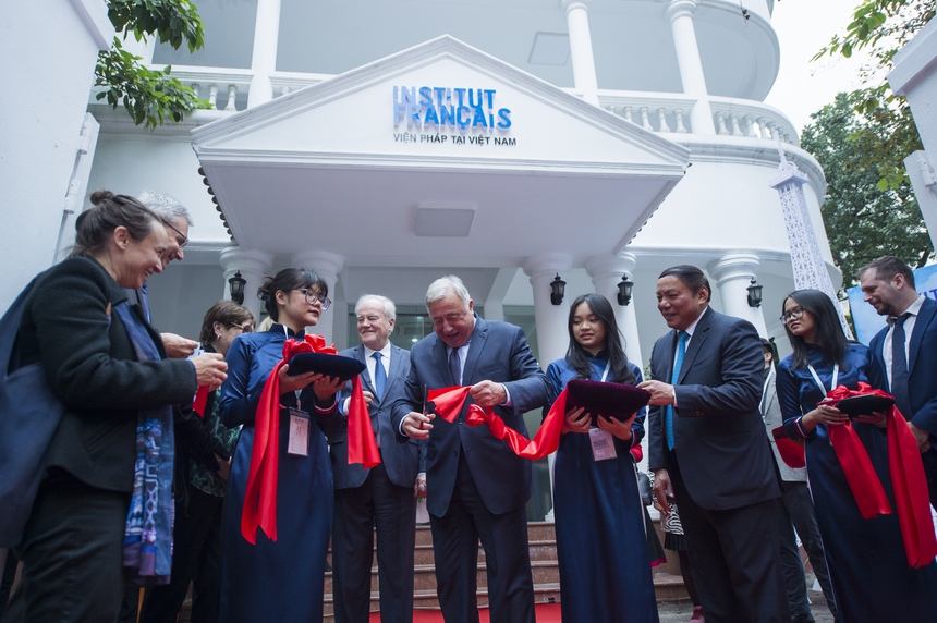 Viện Pháp khai trương cơ sở mới tại Hà Nội - Ảnh 1.