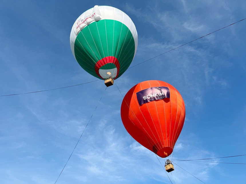 Rộn ràng Ngày hội Khinh khí cầu lần 2 tại Thành phố Hồ Chí Minh - Ảnh 3. Rộn ràng Ngày hội Khinh khí cầu lần 2 tại Thành phố Hồ Chí Minh - Ảnh 3.