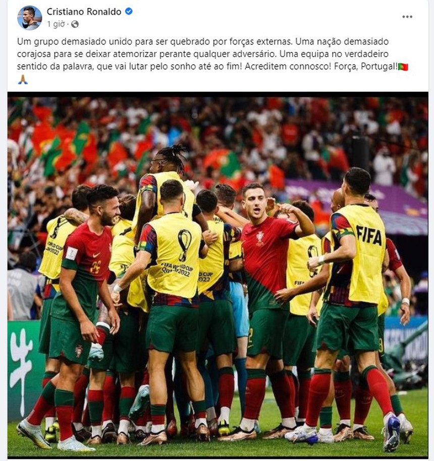 Ronaldo chính thức lên tiếng sau tin đồn đòi rời ĐT Bồ Đào Nha - Ảnh 2.