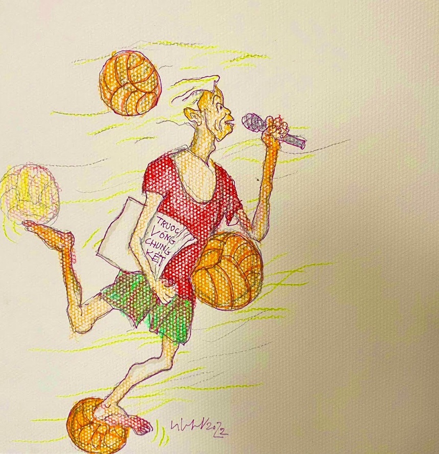 Nghệ sĩ với World Cup: "Trước vòng chung kết" với Nguyễn Nhật Ánh - Ảnh 1. Nghệ sĩ với World Cup: "Trước vòng chung kết" với Nguyễn Nhật Ánh - Ảnh 1.