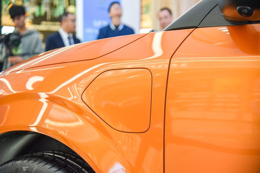 Chi tiết VinFast VF 5 tại đại lý: Thiết kế đẹp, nhiều điểm dễ thay đổi khi sản xuất thương mại - Ảnh 7.