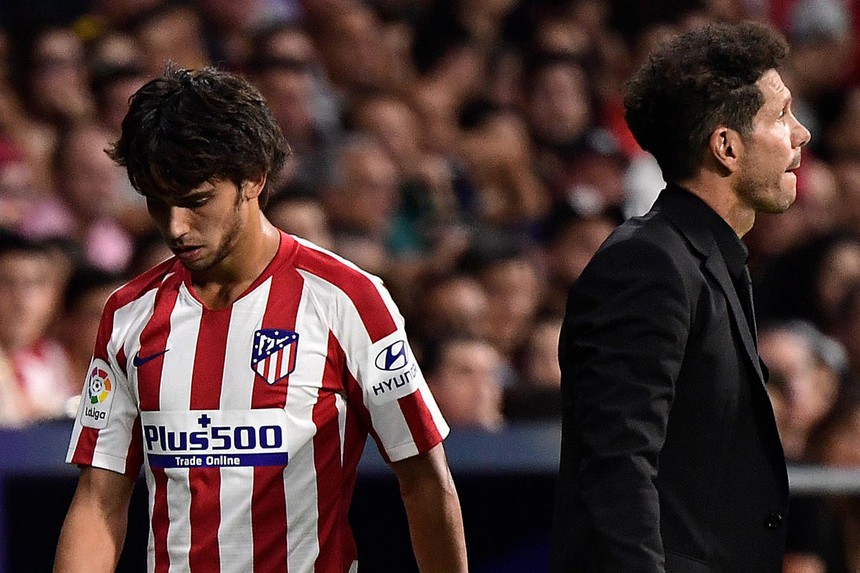 Mâu thuẫn với HLV trưởng Diego Simeone là một phần nguyên nhân dẫn đến sự ra đi của Joao Felix