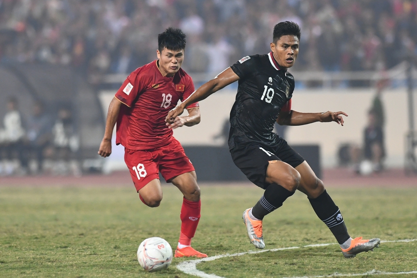 Vận đen đeo bám, Tuấn Hải liên tiếp bỏ lỡ cơ hội mười mươi trước Indonesia - Ảnh 1.