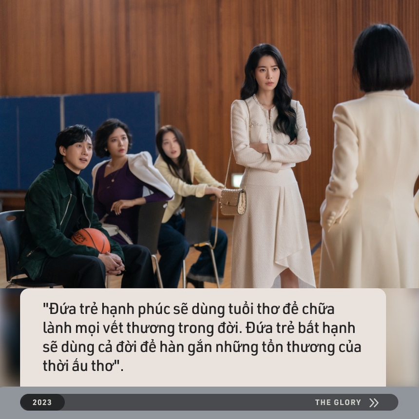 The Glory: Bức tranh chân thực về bạo lực học đường và góc khuất tâm lý của những đứa trẻ bị tuổi thơ bỏ rơi - Ảnh 3. The Glory: Bức tranh chân thực về bạo lực học đường và góc khuất tâm lý của những đứa trẻ bị tuổi thơ bỏ rơi - Ảnh 3.